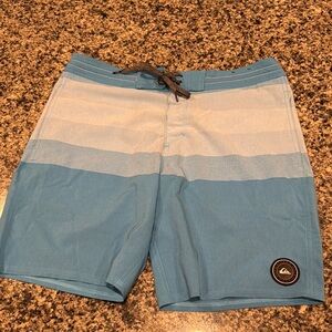 Quiksilver Men's Blue Swim Shorts
